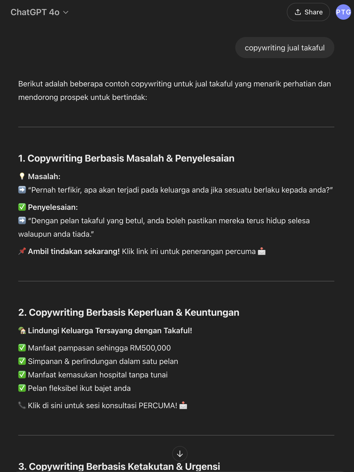 ChatGPT Biasa